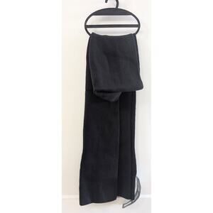 NWT West Loop Knit Scarf Black Unisex 11.5 X 64 inches
